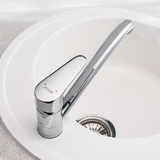 Смеситель для кухни BOOU B8282-14 хром